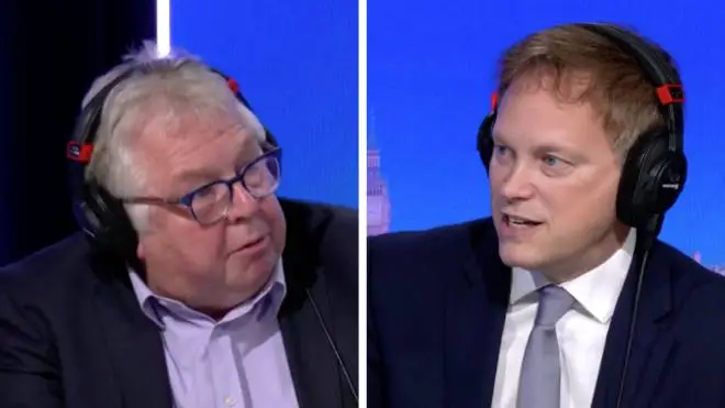 Grant Shapps told Nick Ferrari he would give any pay rise to charity