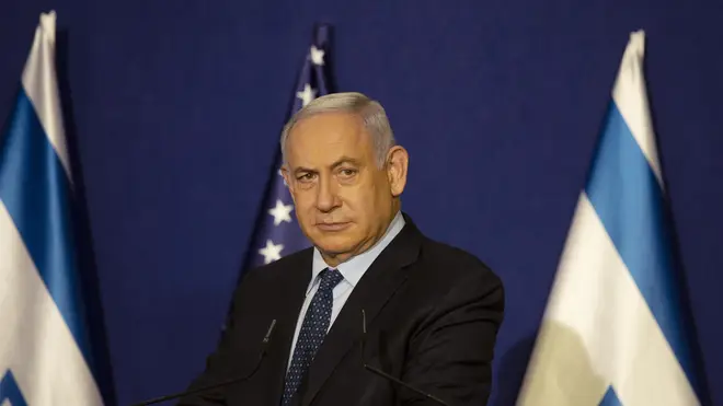 Israeli prime minister Benjamin Netanyahu (Maya Alleruzzo/AP)
