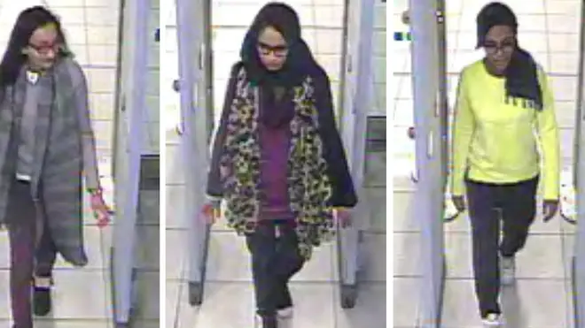 In 2015 (left to right) Kadiza Sultana, Shamima Begum, and Amira Abase left the UK for Syria