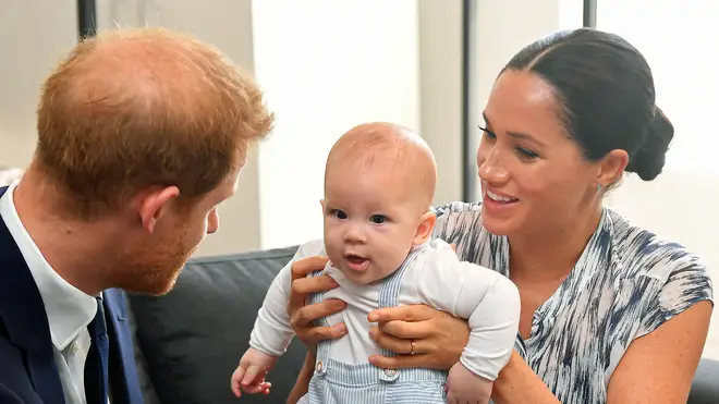 Meghan and Harry's son Archie Harrison Mountbatten-Windsor, was born on 6 May last year, and moved to LA with them when they quit life as working royals in the Spring