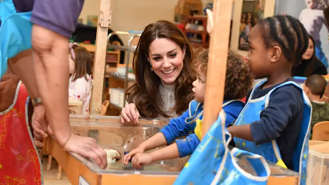 The Duchess of Cambridge has unveiled research into parental loneliness. (Photo taken pre-Covid)