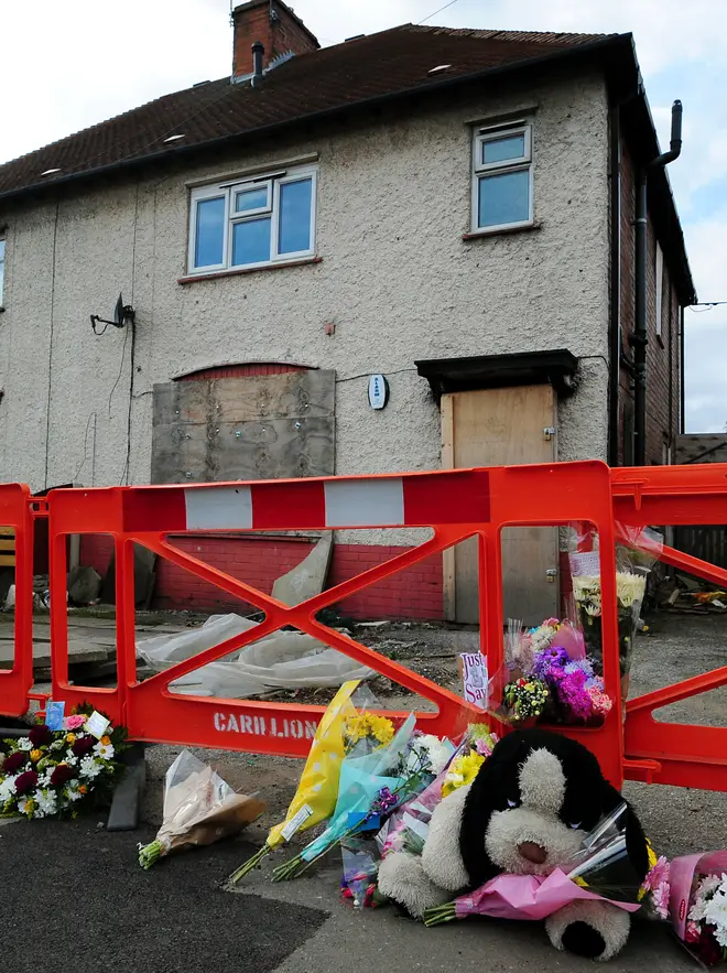 The six children died after their parents started a fire in their home
