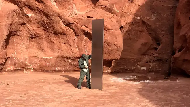 The mysterious metal monolith found in Utah appears to have vanished
