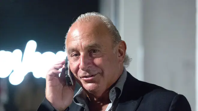 Sir Philip Green owns the Arcadia empire