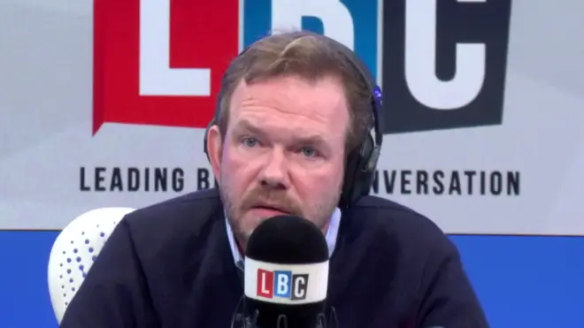 James O'Brien in the LBC studio