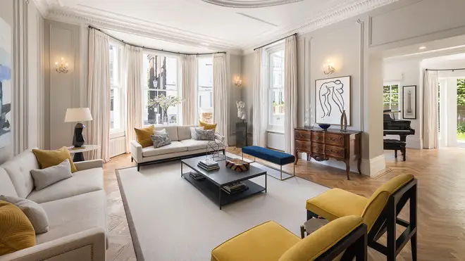 A property in Kensington that is available to rent for £22,500 per week