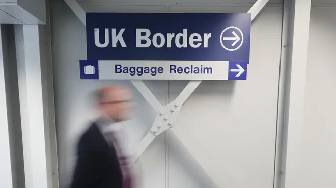 A points-based immigration system will be in place