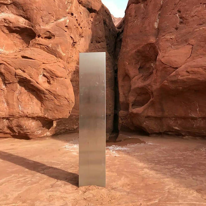It is similar to the monolith that emerged in Utah just weeks ago