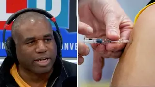 This caller told LBC why he thought NHS workers should get the Covid vaccine first