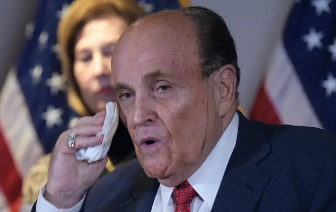 Rudy Giuliani has tested positive for coronavirus