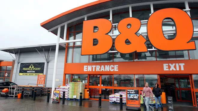 Kingfisher is the owner of B&Q and Screwfix
