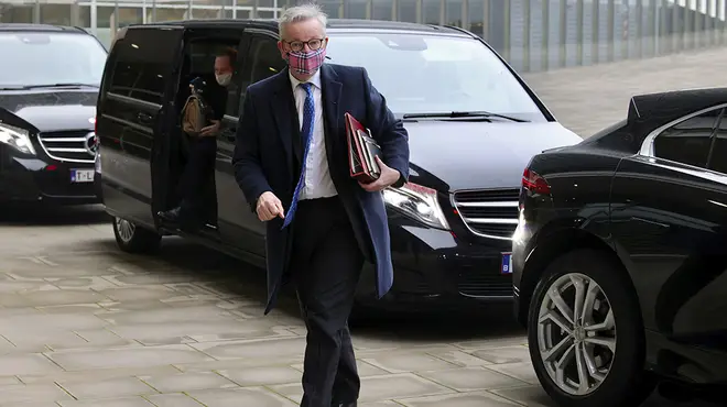 Michael Gove has headed to Brussels for last minute Brexit negotiations