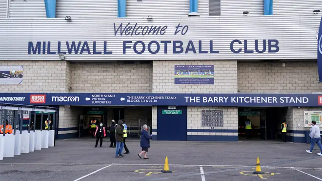 Millwall fans booed when players took the knee on Saturday