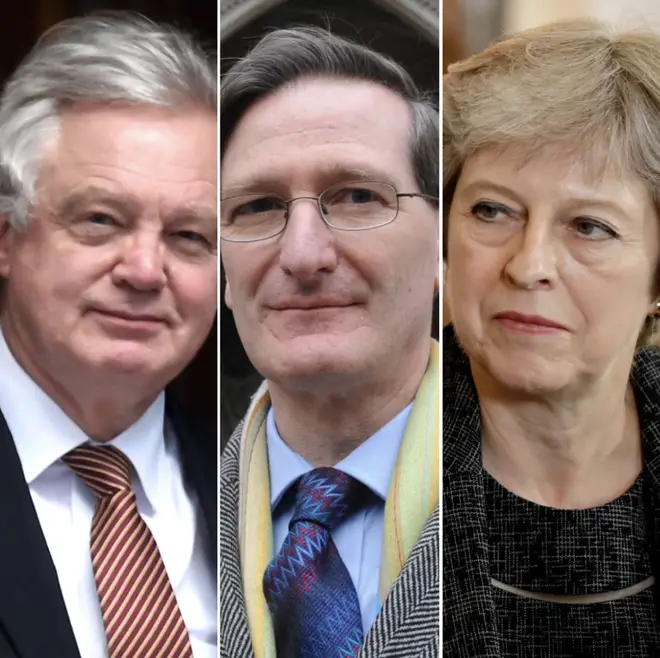 David Davis, Dominic Grieve, Theresa May