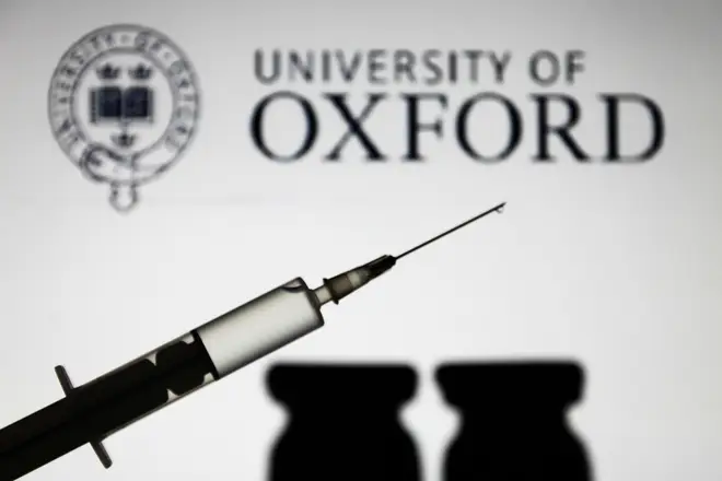 In a study where volunteers received a half dose followed by a full dose, the Oxford vaccine was found to be 90% effective.