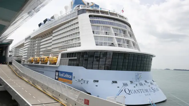 The Quantum of the Seas cruise ship