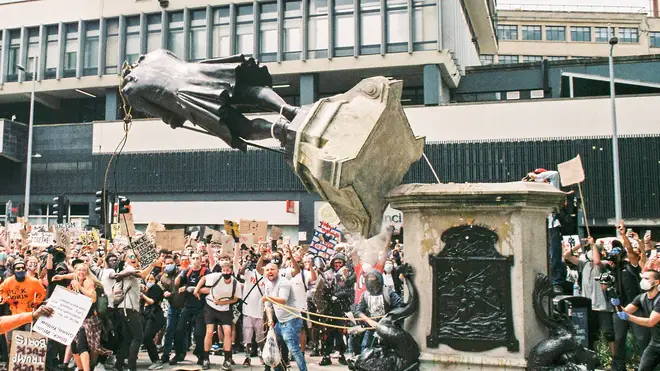 The statue was torn down by protesters in June this year