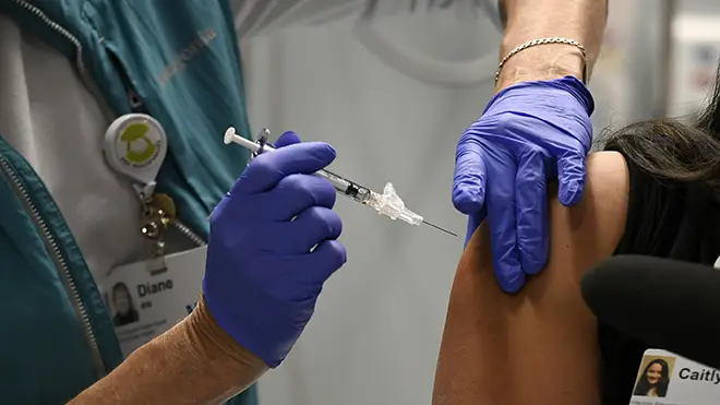 The Pfizer Covid vaccine is being distributed across the UK now