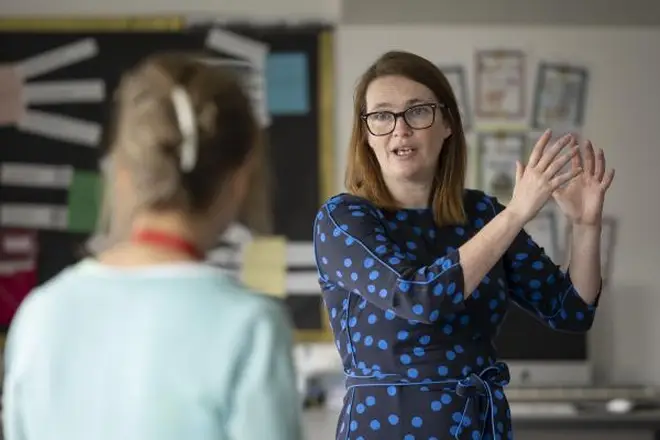 Welsh Education Minister Kirsty Williams said children should be at home and not treat the move online as an early Christmas holiday.