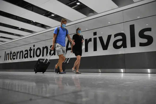 File photo: Passengers arriving at Heathrow Airport