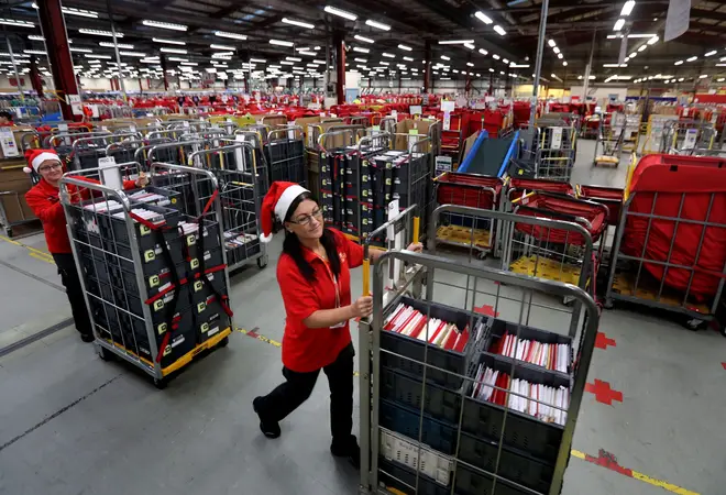 Royal Mail said they have recruited temporary staff in the run up to Christmas