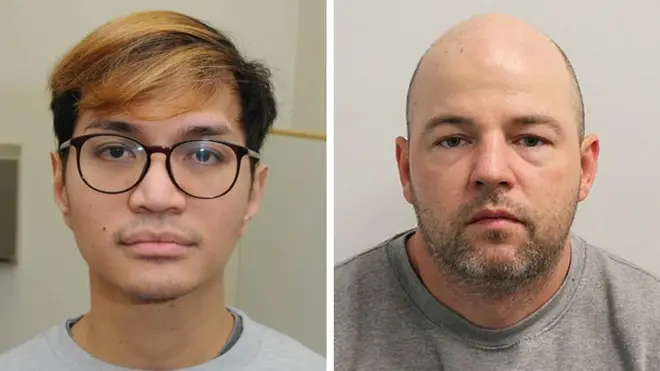 Serial rapists Reynhard Sinaga (left) and Joseph McCann (right) are both serving life sentences.