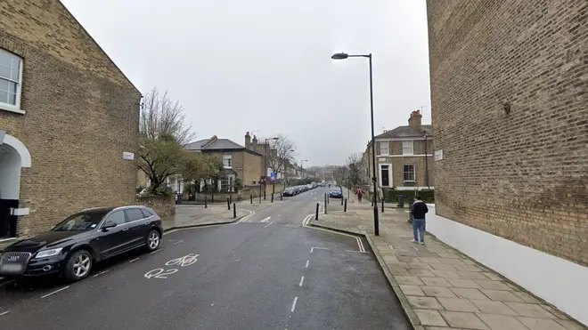 A man has been left fighting for life following a triple shooting in Hackney