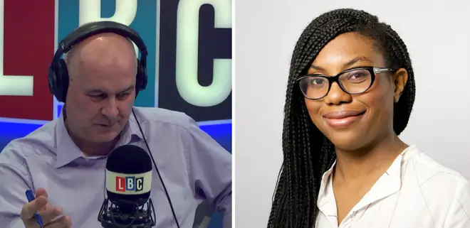 Kemi Badenoch told Iain Dale she was "slapped in the face" for being a black Conservative.