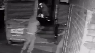 CCTV of the shooting in Plaistow
