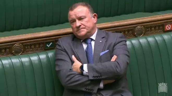 SNP MP Drew Hendry was suspended from the House of Commons