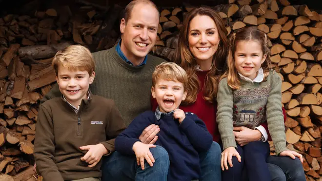 Kate and Williams have released their adorable Christmas card