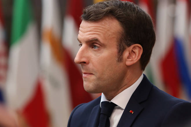 French president Emmanuel Macron is self isolating after testing positive for Covid-19