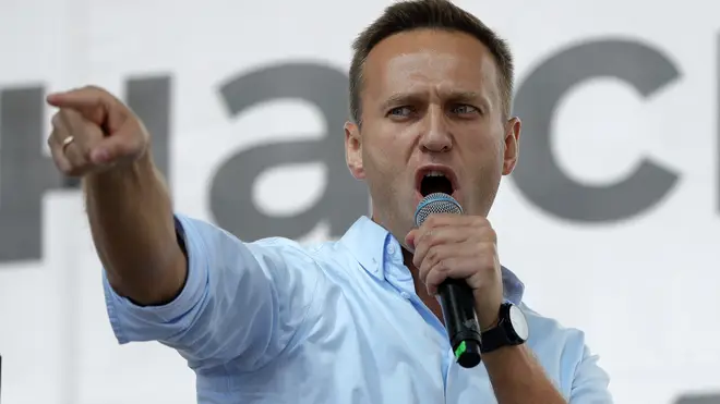 Russian opposition activist Alexei Navalny