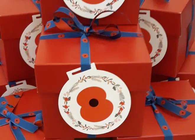 The RBL has sent 99 puddings to families in the UK