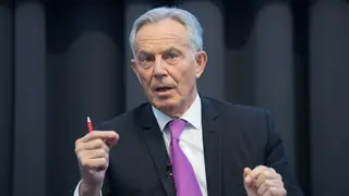 Tony Blair urged the UK Government to accelerate its vaccination programme