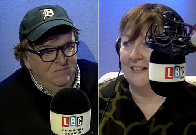 Michael Moore was interviewed by Shelagh Fogarty
