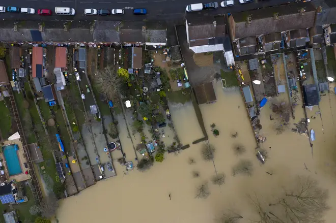 Over 1000 houses were told to evacuate in Bedfordshire.