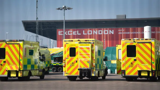 The Nightingale Hospital in London remains on standby