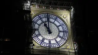 File photo: Big Ben shows 11pm