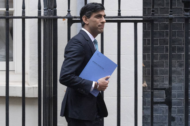 File photo: Chancellor of the Exchequer Rishi Sunak leaves 11 Downing Street