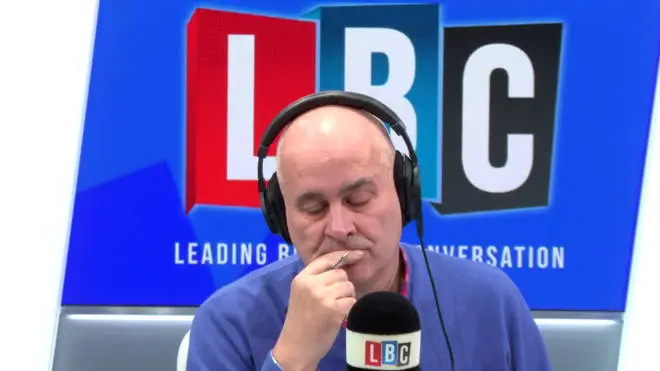The caller was speaking to Iain Dale