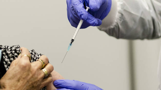 The government hopes 13 million people will be vaccinated by mid February