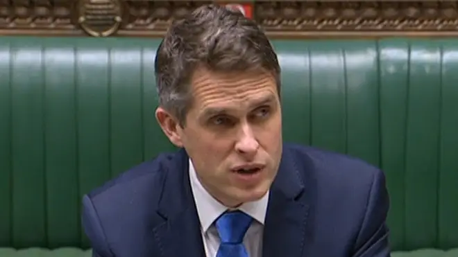 Gavin Williamson confirmed exams in 2021 would be cancelled after school closures