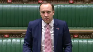 Matt Hancock has kicked off the Commons debate on lockdown measures
