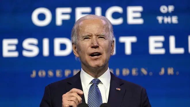 During remarks in Wilmington, Delaware, on Thursday, Mr Biden said people should not call the hundreds of Trump supporters who broke into the Capitol protesters.