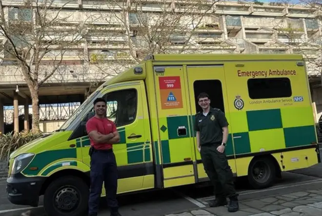London firefighters have been drafted in to drive ambulances in the capital