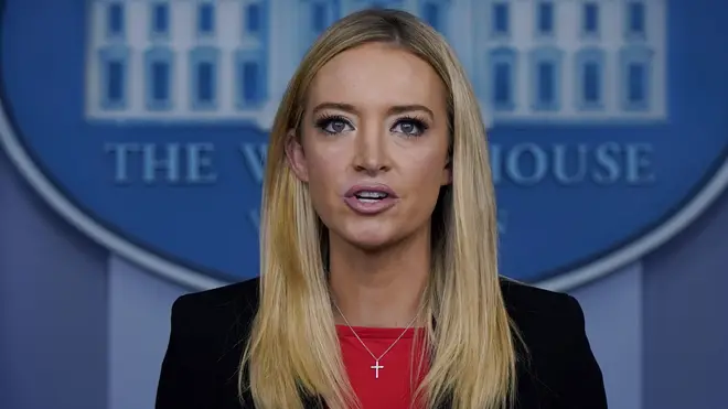 White House press secretary Kayleigh McEnany condemned the violence