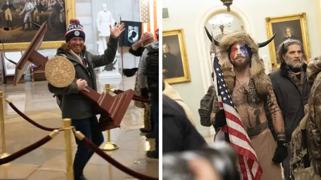 Alleged participants in the Capitol riot have been charged