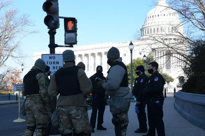 The FBI warning came after violent protests at the Capitol building