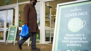 Supermarkets have remained open through the pandemic